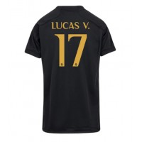 Maglie da calcio Real Madrid Lucas Vazquez #17 Terza Maglia Femminile 2023-24 Manica Corta